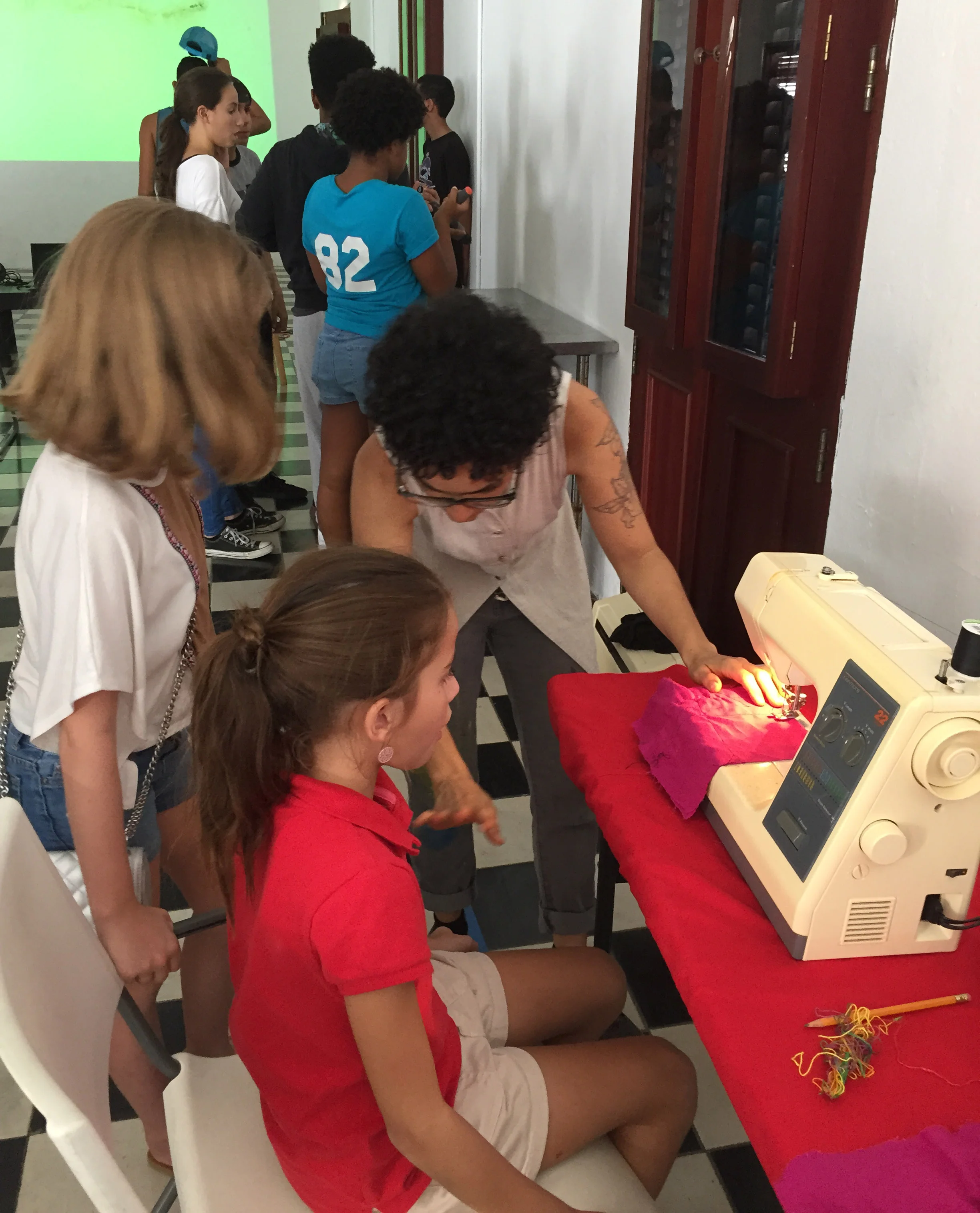 Creative Open Space workshop at espacio a .