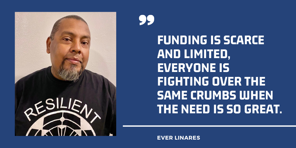 Ever Linares is the Co-Founder and Program Director of Resilient, a violence prevention agency in Los Angeles.