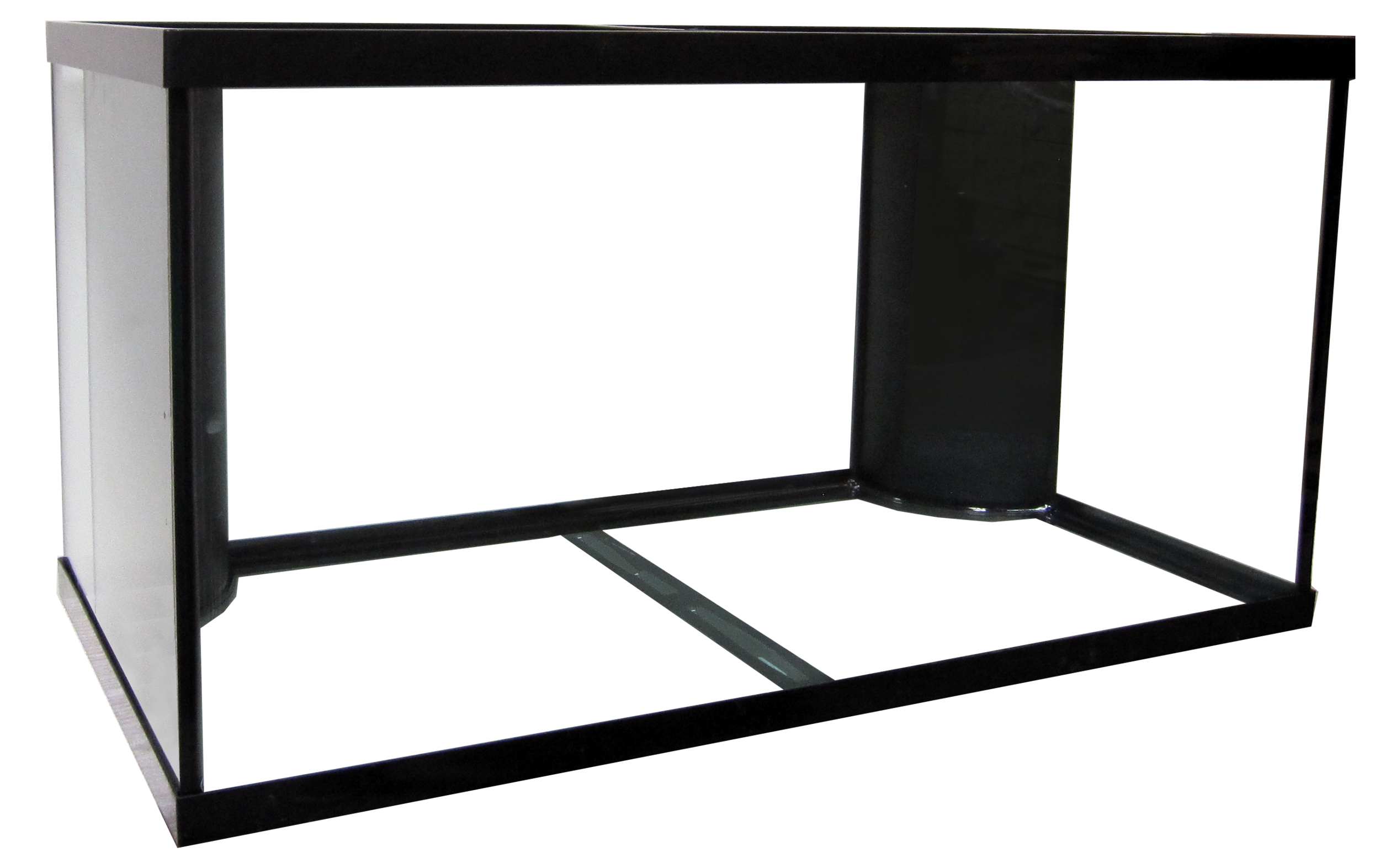 120 Regular Dual Reef Ready Aquarium - 48x24x24" SKU#: AM18122 UPC#: 7-49729-18122-4 Product Dimension: 48.5"x24.5"x25.38" Capacity: Approximately 120 gallons Weight: 169.4 lbs