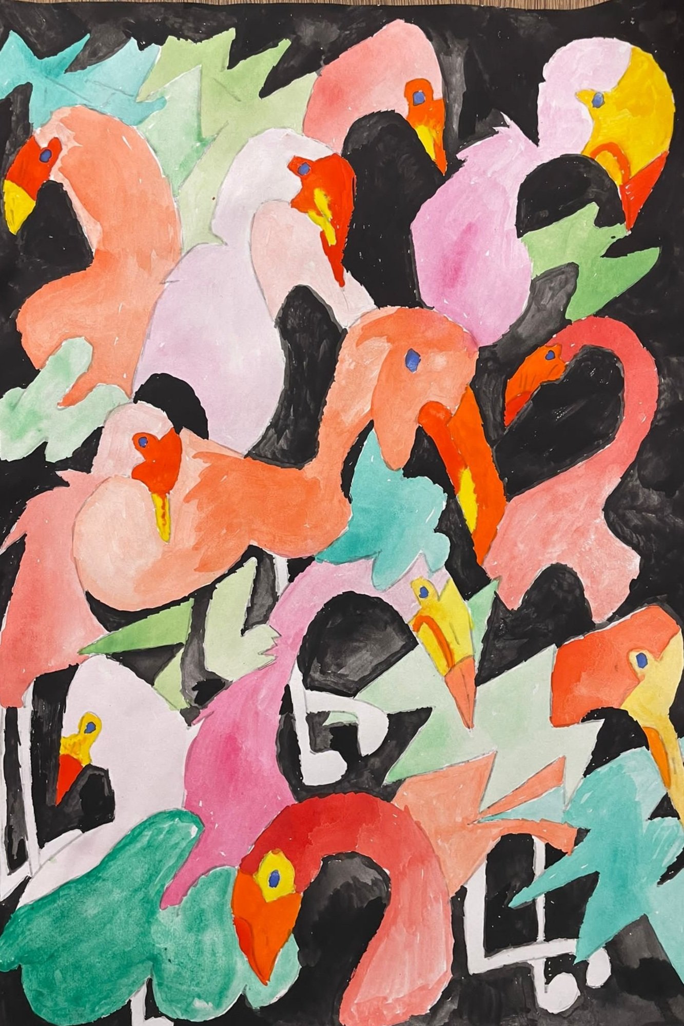 Nicola - Flamingos