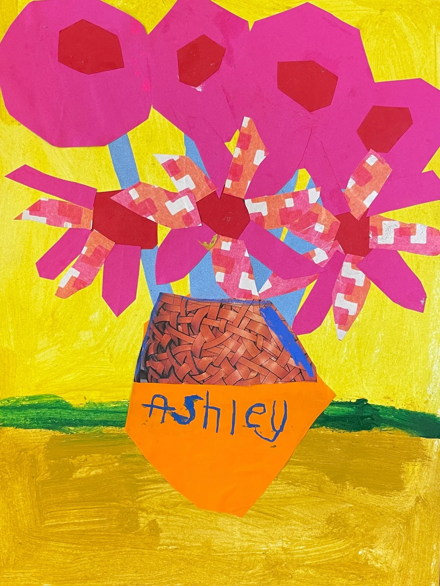 Ashley - Pink Flowers in Vase