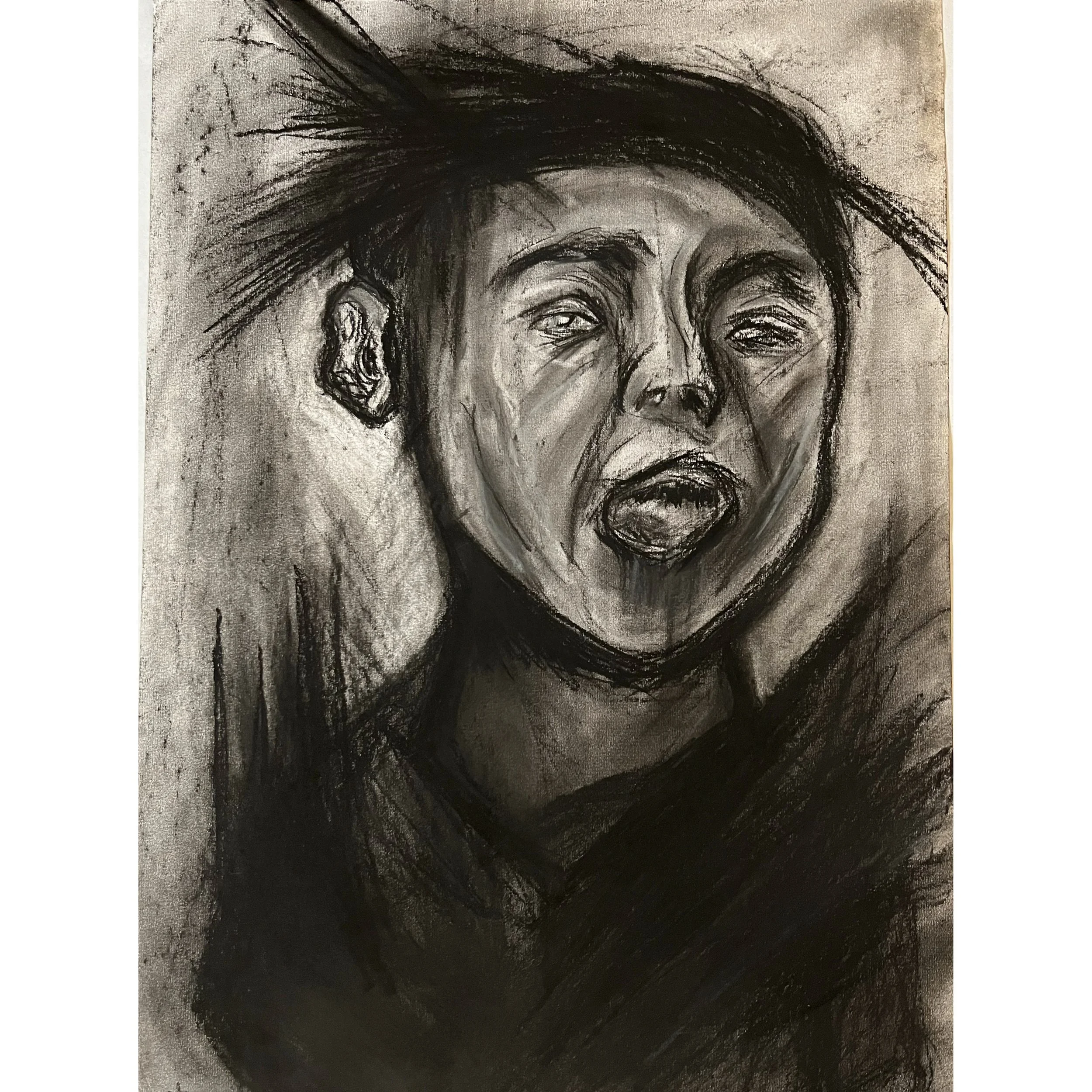 Josh_Scream_40x59cm_CharcoalOnCard.jpg