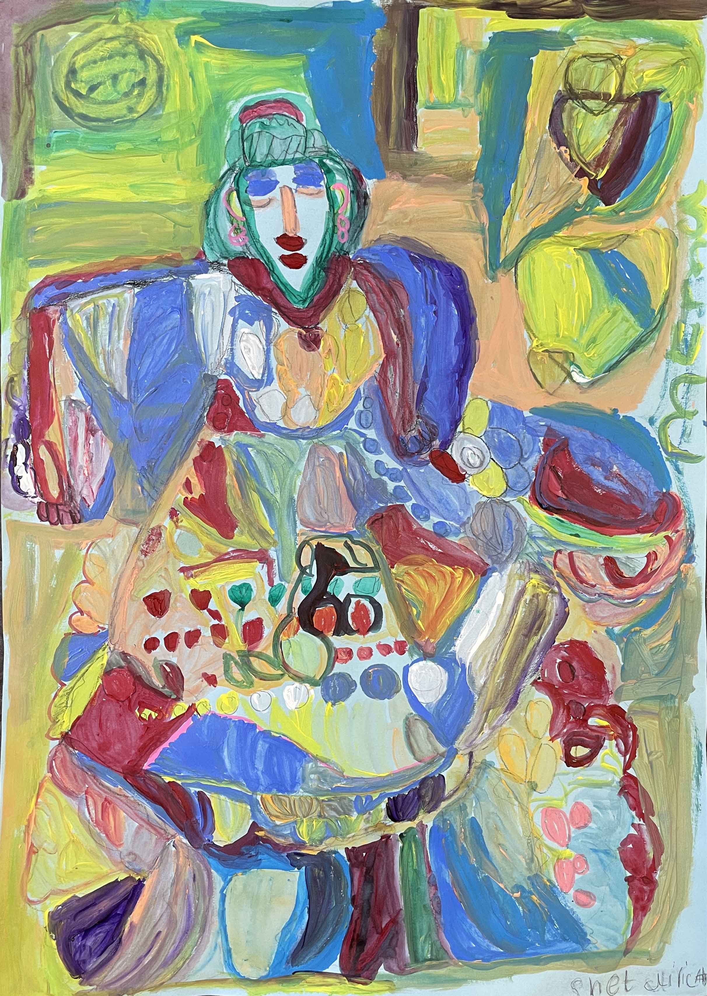 SOLD: Emma - Woman by dressing table