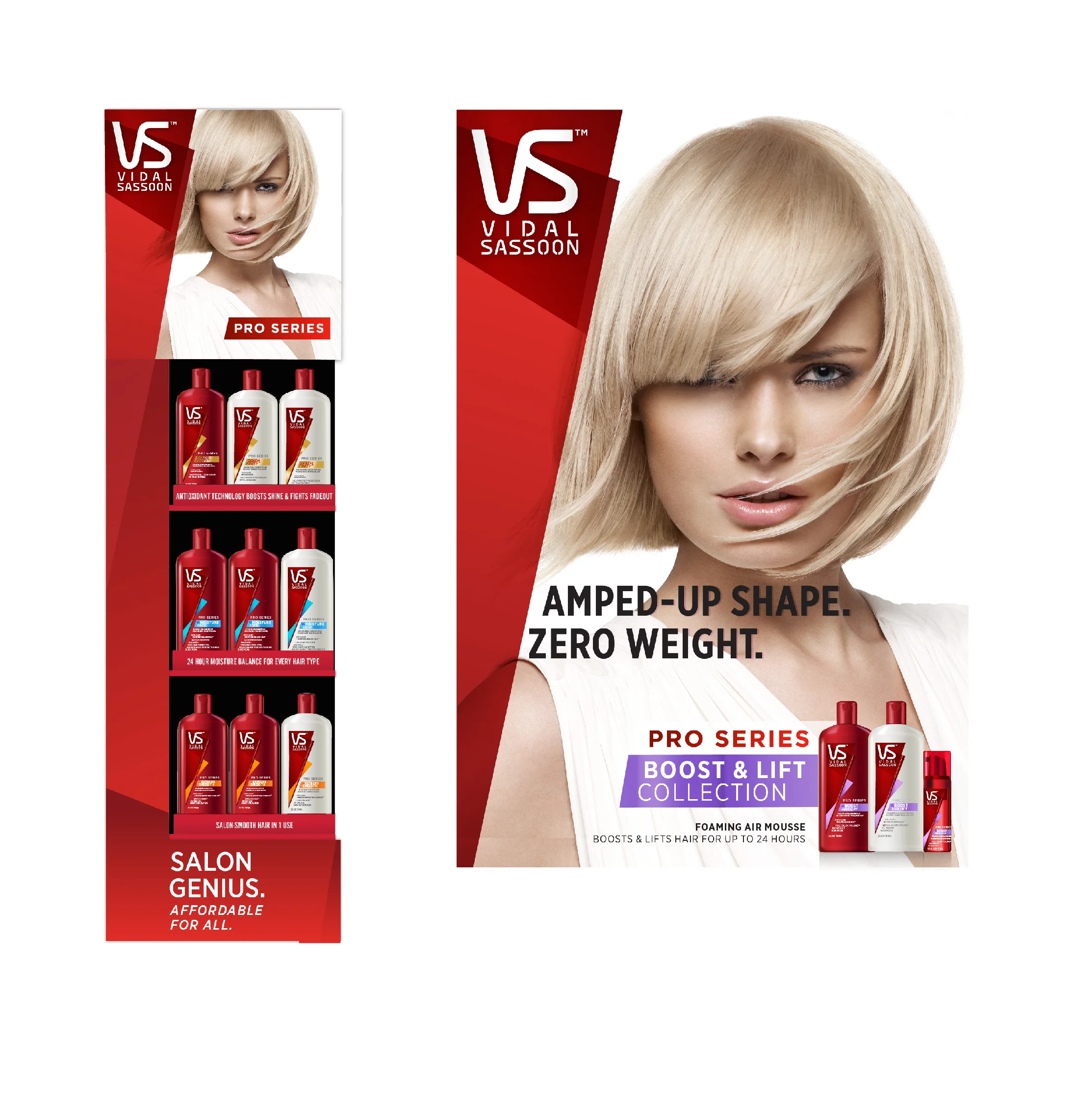 In-Store Display & Print Ad