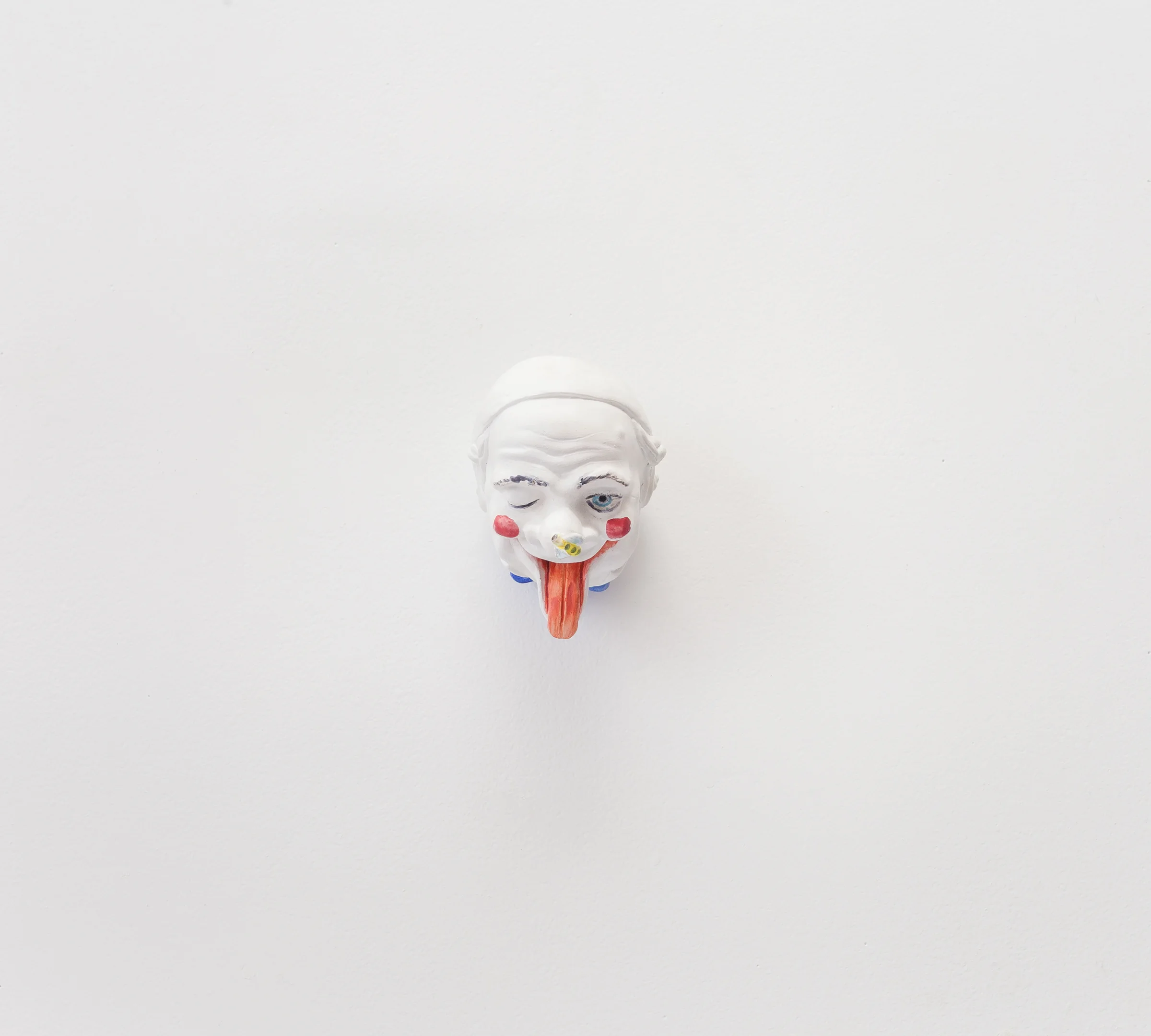 Little Squirt, 2015. Urethane plastic, enamel and acrylic. 3 x 4 x 3 inches.