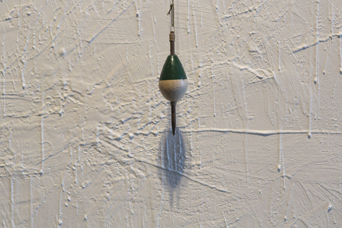 Untitled (Green and White Bobber)