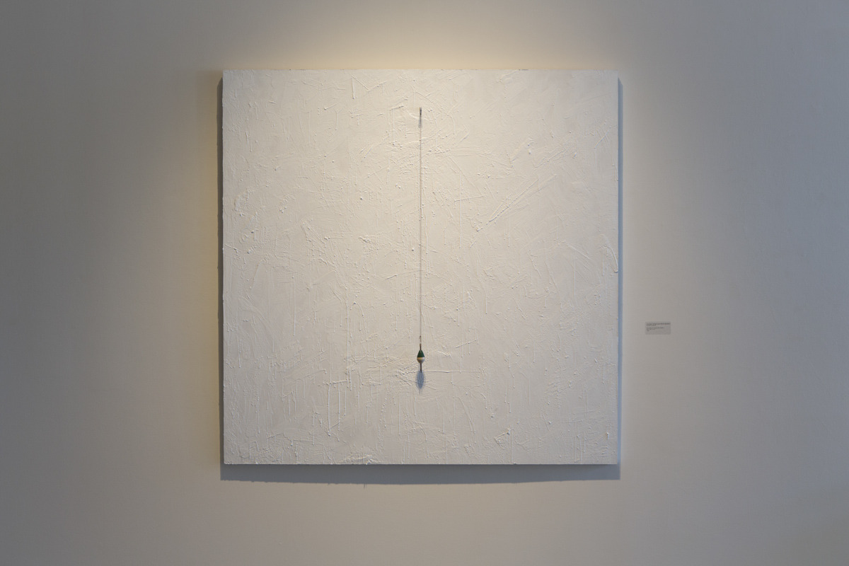 Untitled (Green and White Bobber)