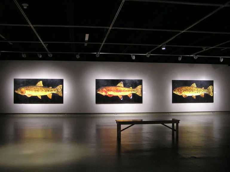 Native Trout of the American West, Installation View