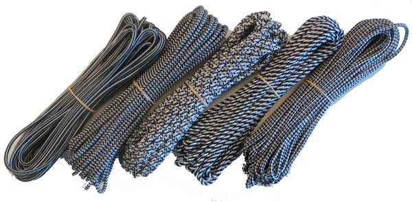 COLOR OPTIONS (left to right): Railroad, Zebra, X Sidewall, Twist Sidewall, Checker Sidewall