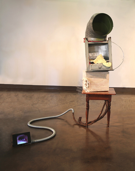  closet anarchist &nbsp; :  Discarded domestic objects, a staple of the NYC landscape and symbol of a disposable society are given new life when combined with a mold taken from a tree anomaly that resembles the human body. &nbsp;An iphone video of mo