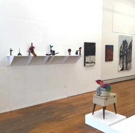 butts and such in the foreground See sculpture 2016 for details on all sculptures