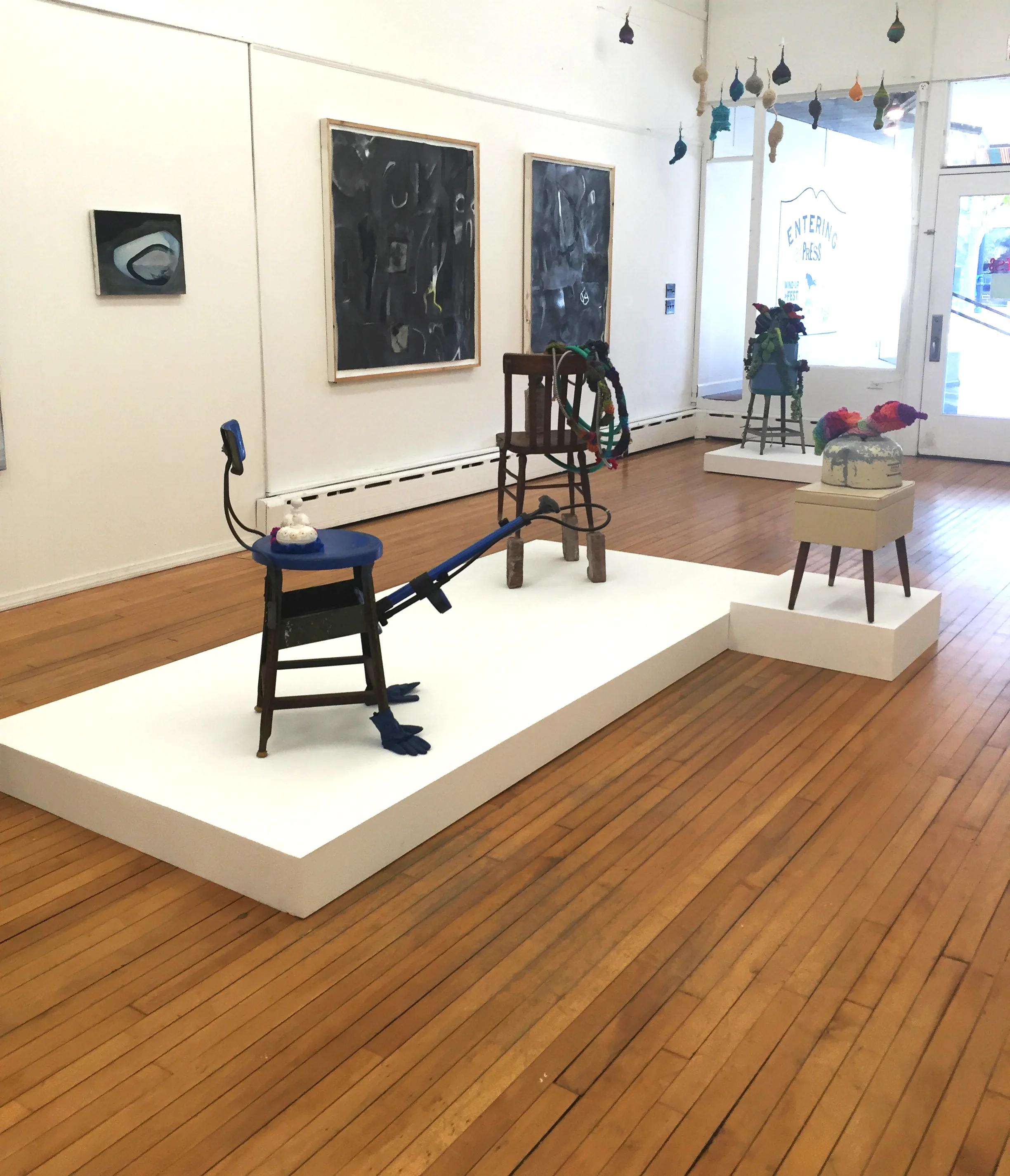 Two person show at exPress Gallery, North Adams, MA, curated by Michelle Daly. exPress is the gallery for the Massachusetts College of Liberal Arts and is across the street from MASS MoCA.