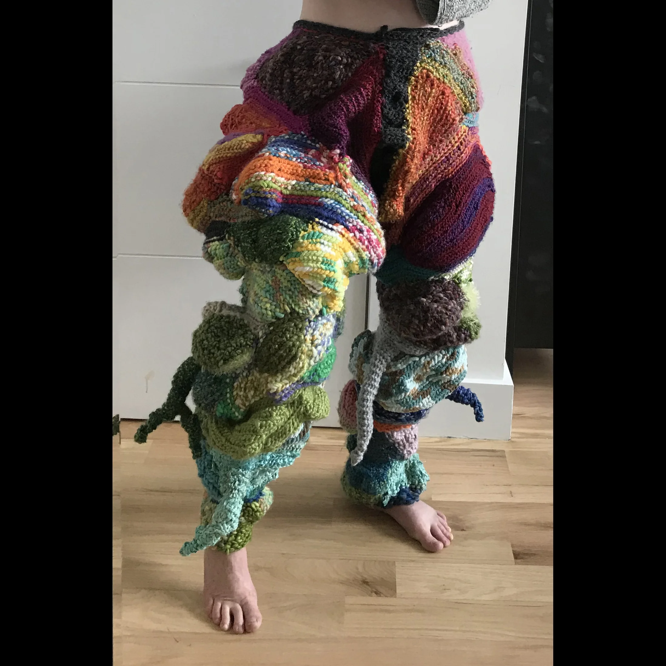 Becoming Cailleach . This October in Art In Odd Places, New York. 