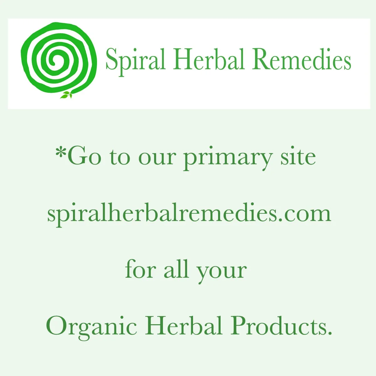 Go to spiralherbalremedies.com