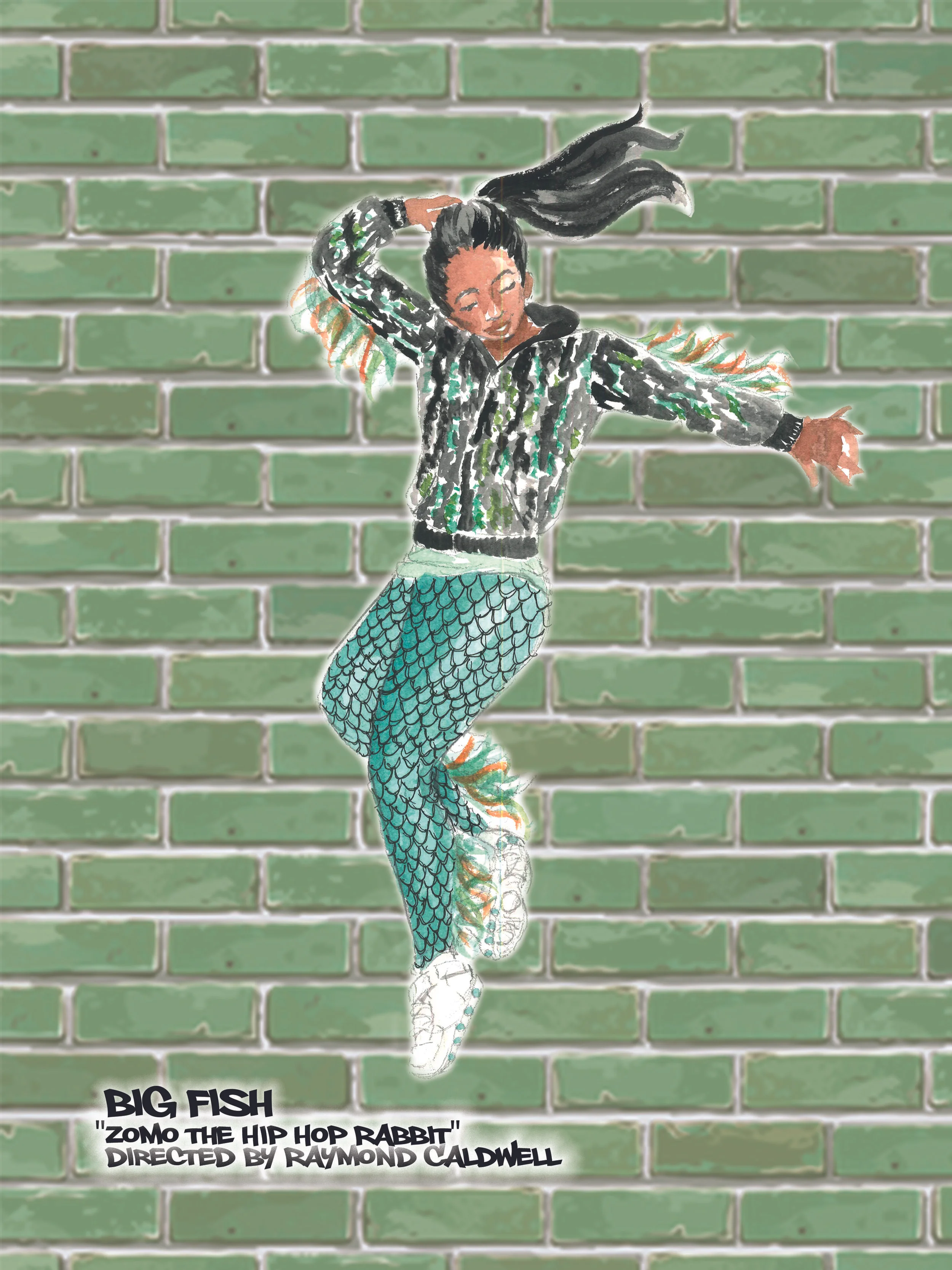  Zomo The Rabbit: A Hip-Hop Creation Myth by Psalmayene 24  Directed by Raymond Caldwell   Coming to Imagination Stage February 2020 