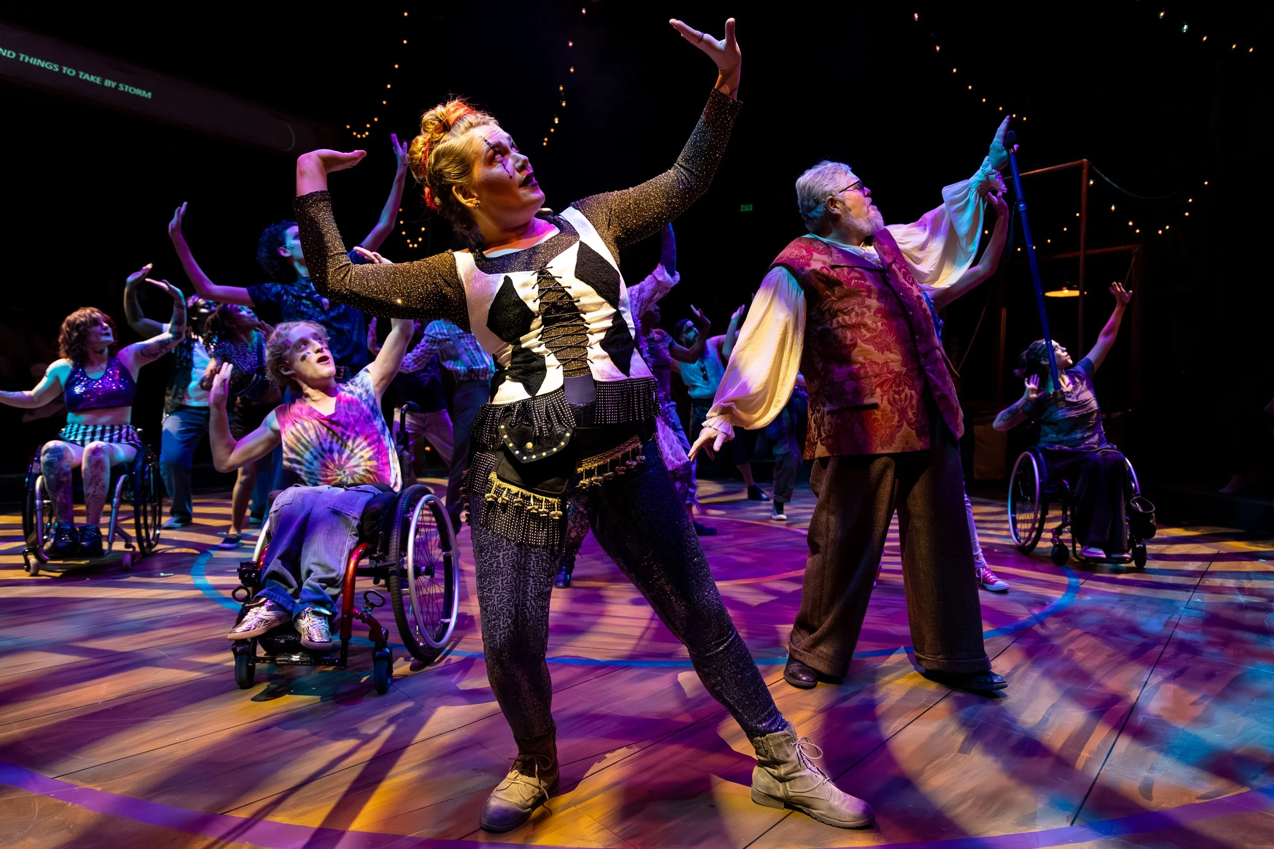 Pippin presented by Phamaly Theatre Company