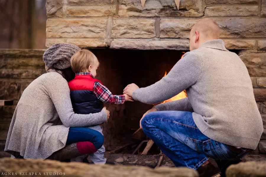 Family Christmas Session, Shaker Heights, Cleveland, Ohio Photographer