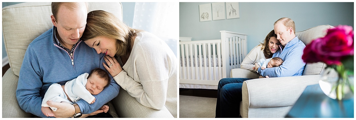 parents adoring their baby boy son | cleveland, OH lifestyle photography