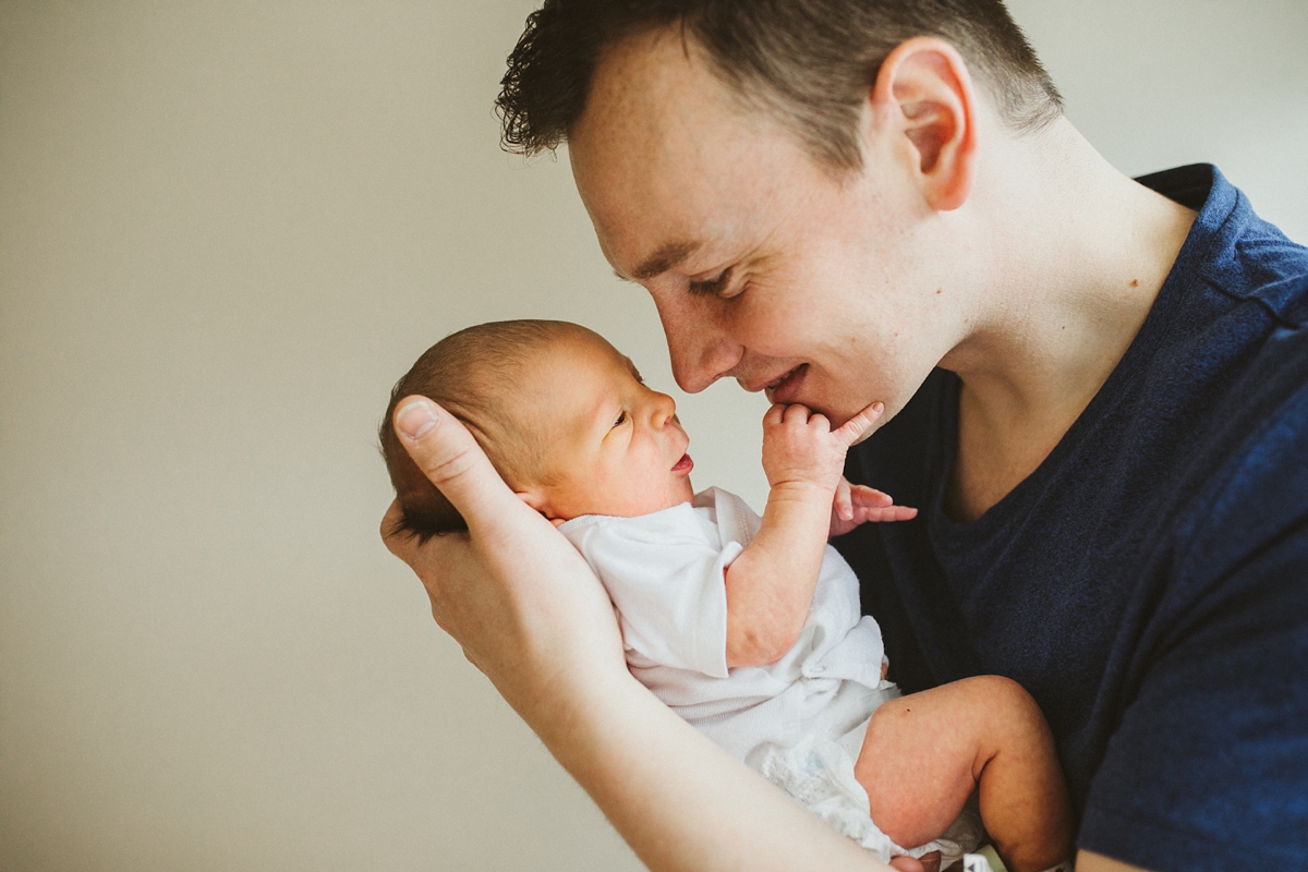 Fresh 48 newborn pictures in hospital | cleveland OH newborn photographer