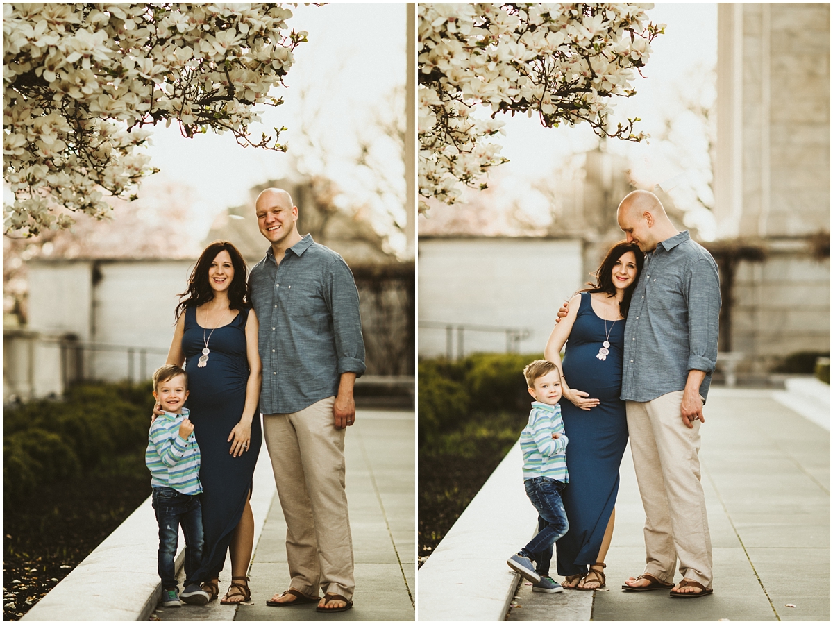 Spring mini session wade lagoon | Cleveland OH maternity photographer