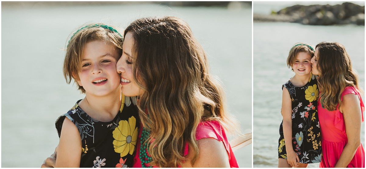 family of four on lake Erie | cleveland OH beach photographer