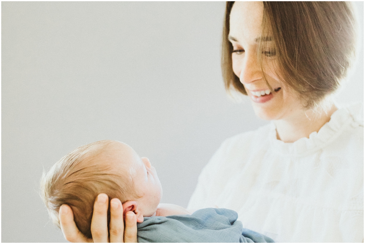 baby boy infant Shaker Heights | Cleveland, OH newborn photographer