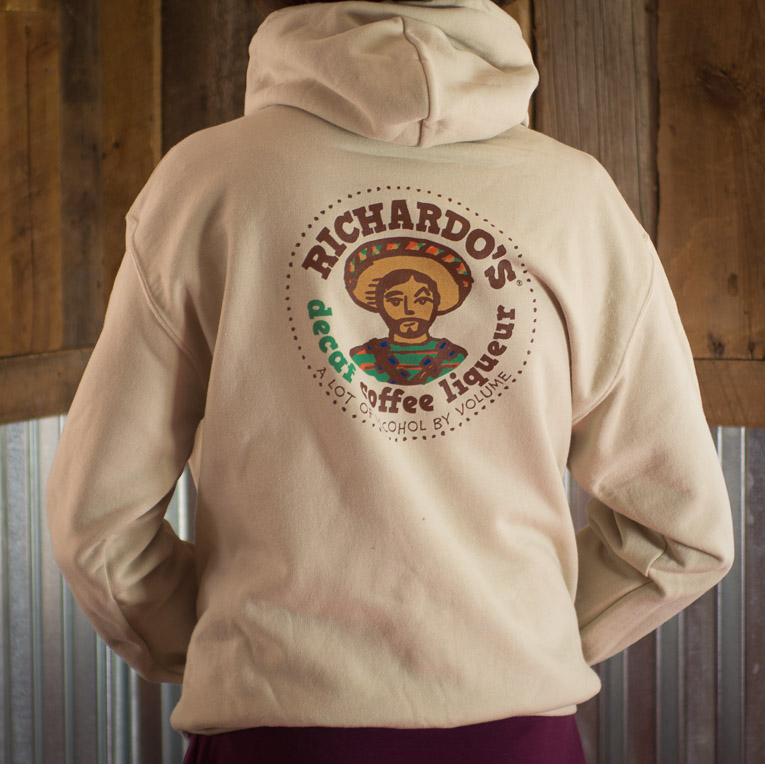 Tan Richardo's Hoodie (back)