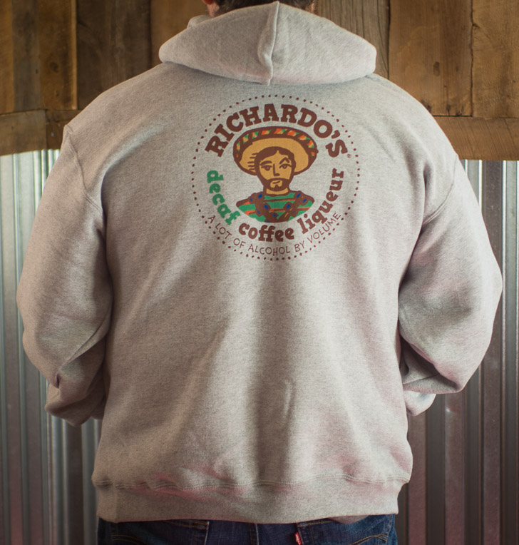 Gray Richardo's Hoodie (back)