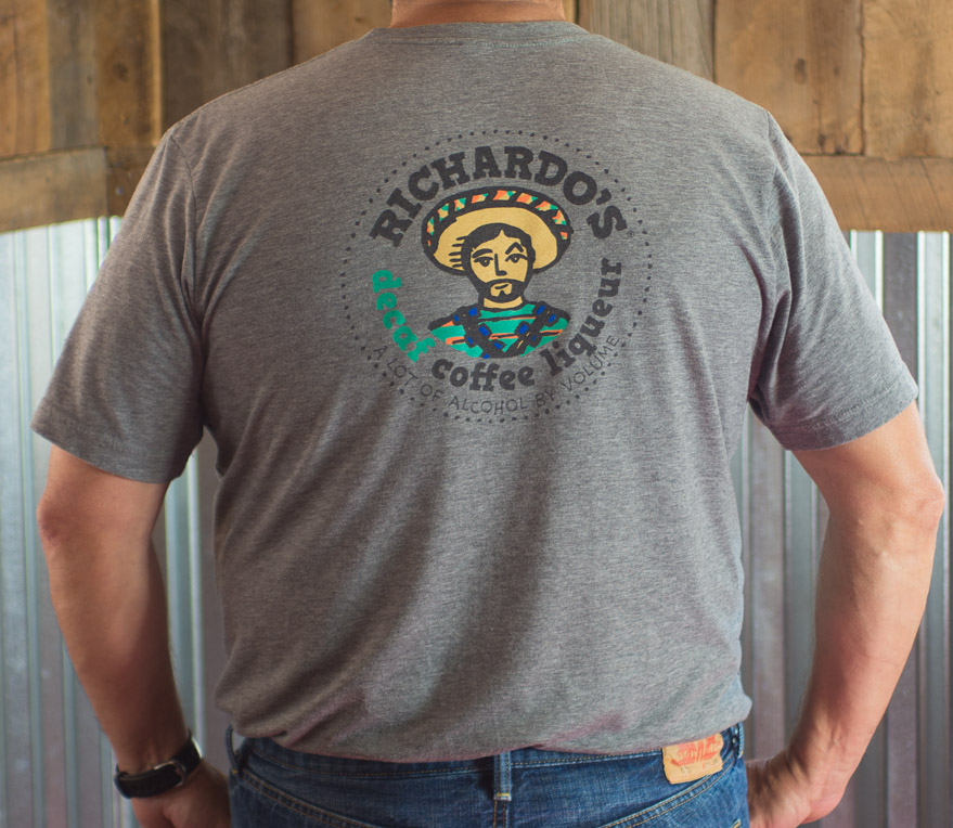 Men's Richardo's T-shirt (back)