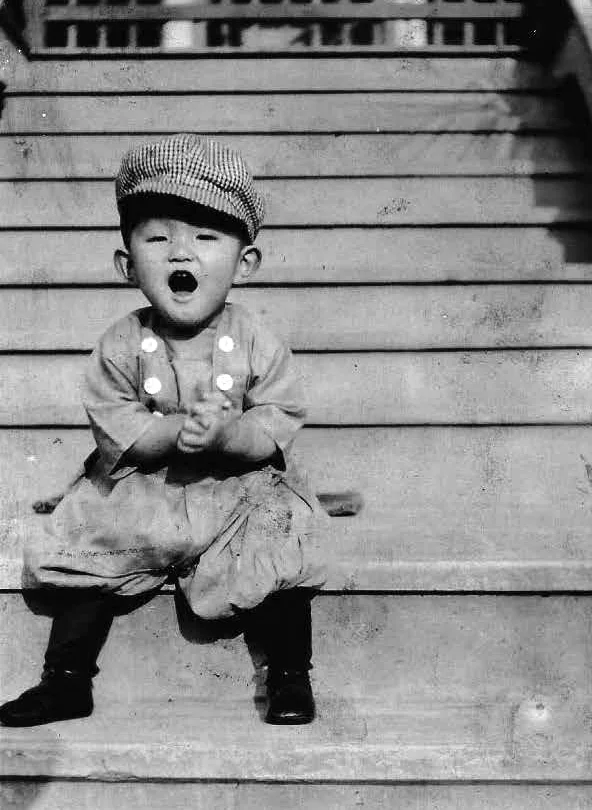 Victor at age four in Seattle, 1918.