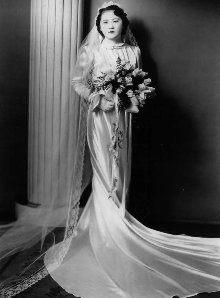 Mary's 1938 bridal portrait in Seattle.