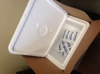 Texas Oncology Every month, this local cancer clinic needs to re-home 50 - 100 Styrofoam coolers and their included freeze packs. The freeze packs are non-toxic, biodegradable, and reusable.