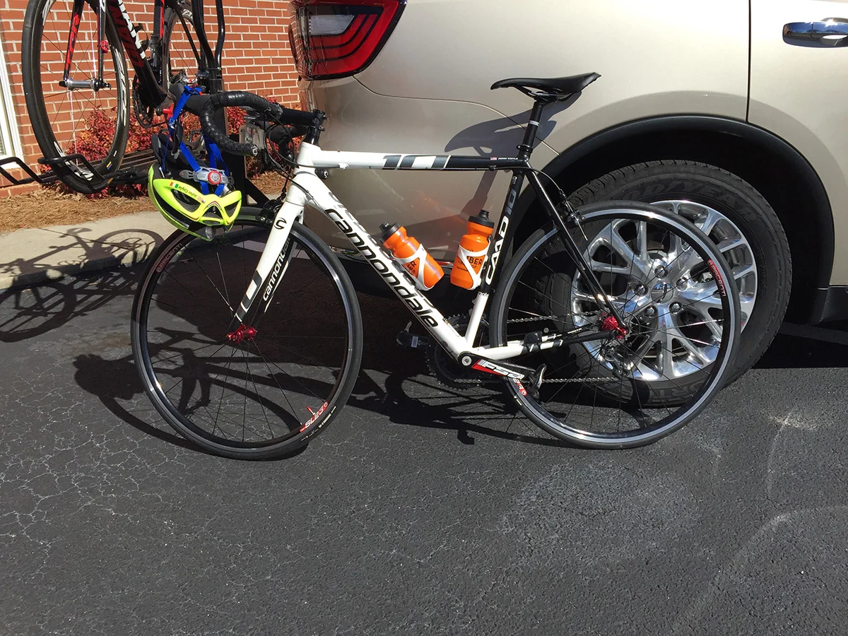Another CAAD10 at the Gainesville GP - Shimano Ultegra.