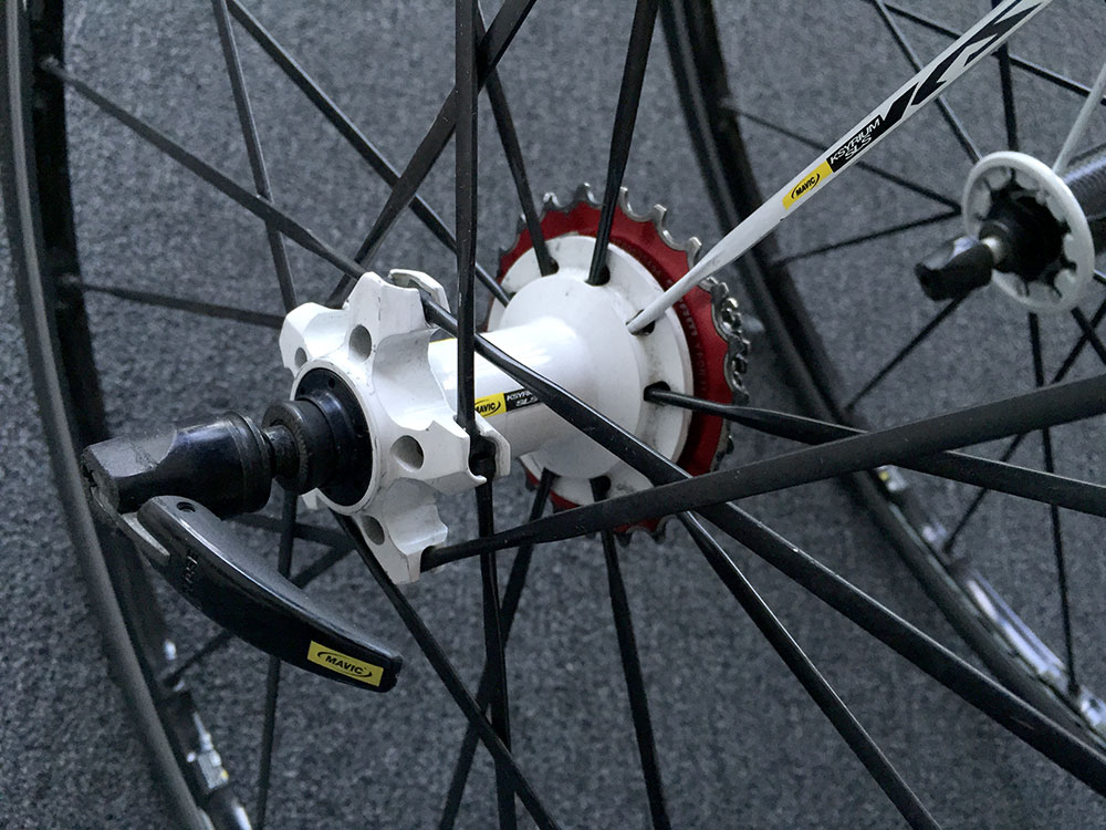 Rear hub - looks cool.