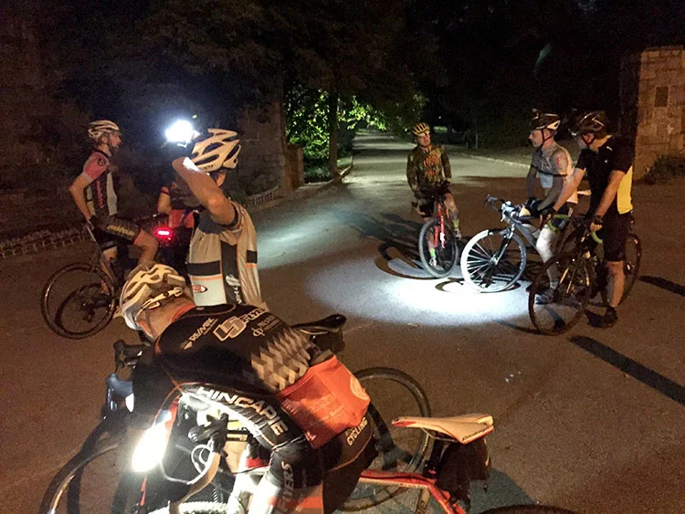 I think about 11 folks showed up this morning.
