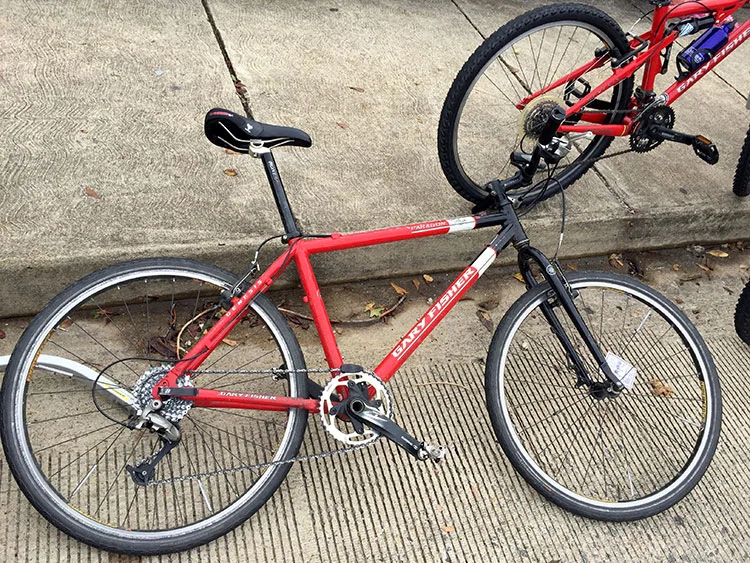 Cool old Gary Fisher mountain bike.