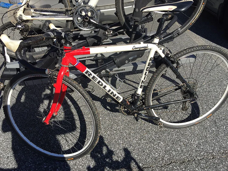 I wonder how many cross seasons this bad boy has seen?