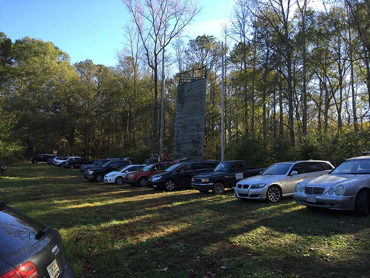 Plenty of parking.