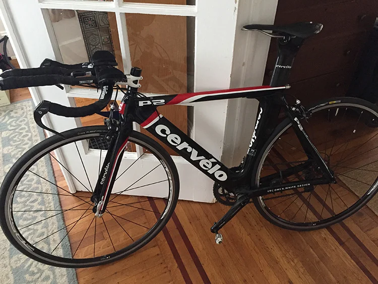 A TT bike which I expected to be fastest.