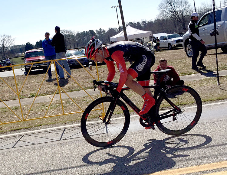 More: P/1/2 finishing the Merckx Time Trial.