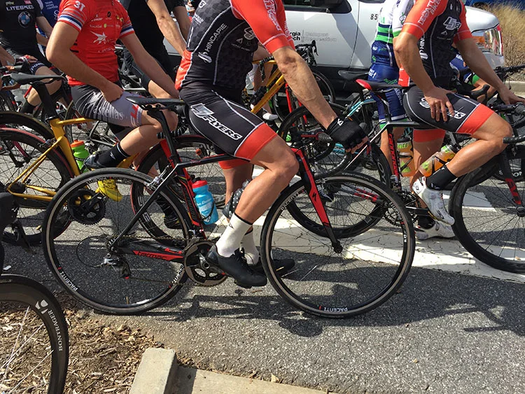 P/1/2/3s in staging. Brutal race for the Cat 3s.