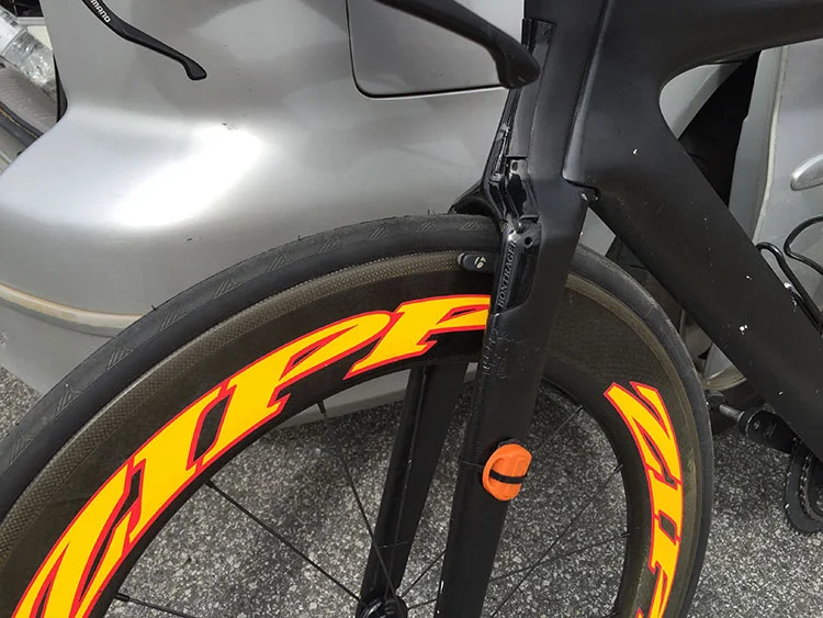 Bontrager brakes, I'm assuming this has gotta be a Trek.