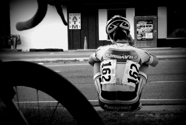 “Calling home” This one tells one of the many human stories that occur at the races. This young man found a secluded spot to call home and share his race adventure.