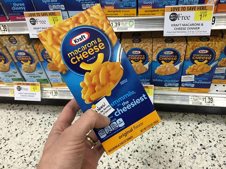 Sometimes I just gotta have some mac n cheese. I really catch some flack from my teammates for this one.