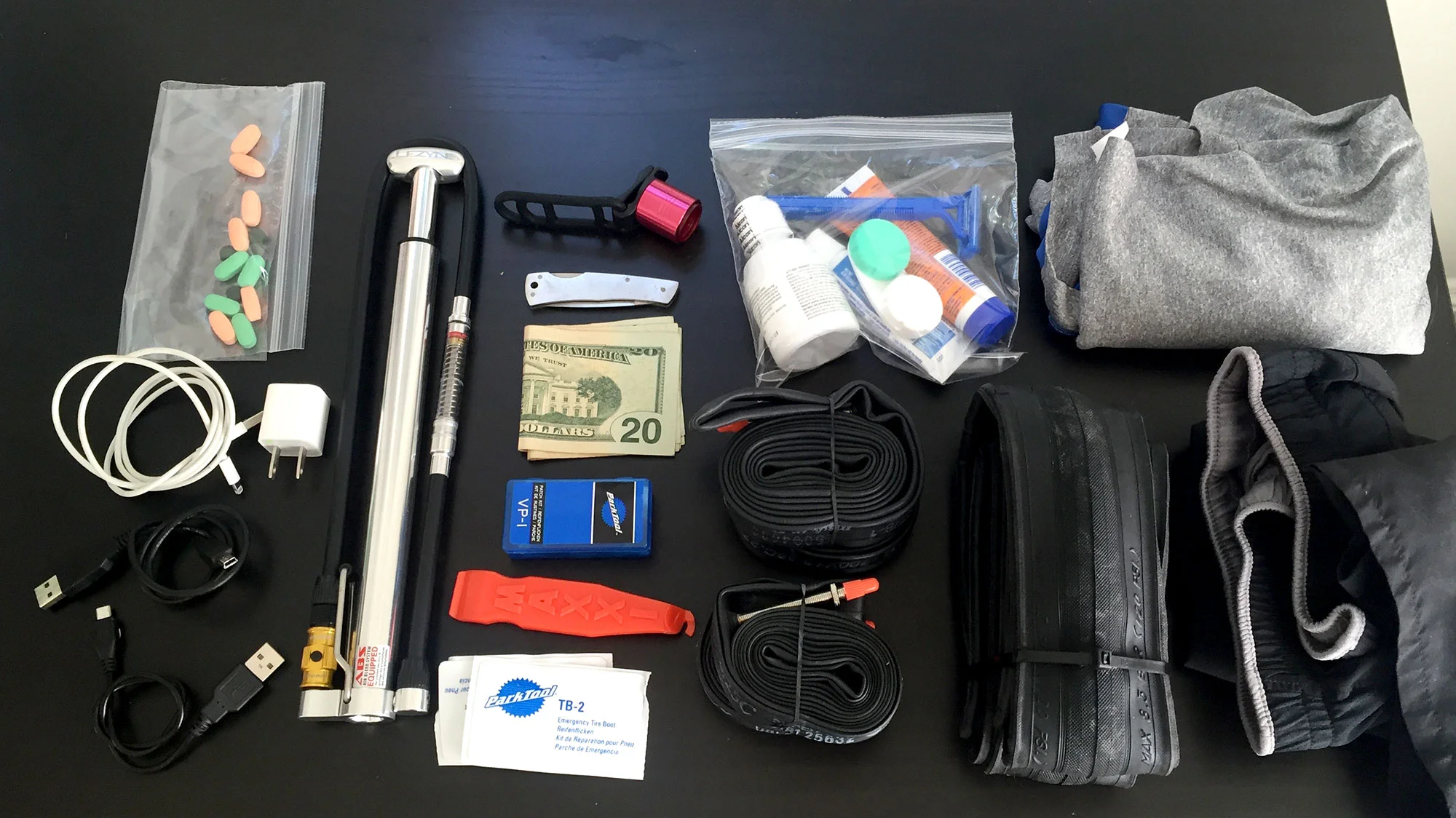 Most of the stuff I'm bringing.