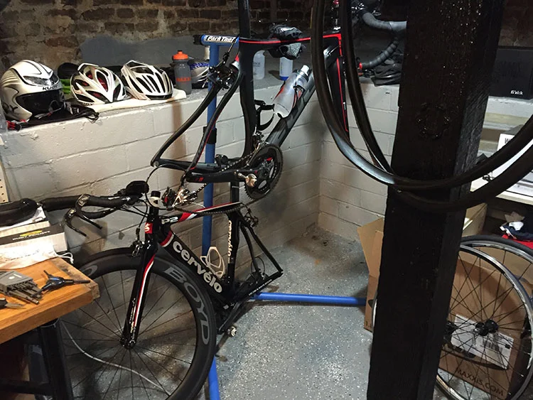There was a period of two weeks that were just flats galore. Both road bikes out of commission at the same time. UUUGH.