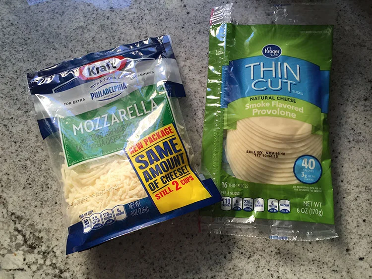 I've been trying to figure out the best pizza cheese combo: flavorful, even browning, quick melting, easy to eat (pulls apart well for single bites).