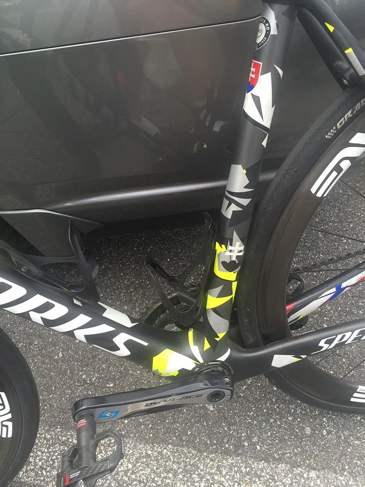 "WHO PAINTED YOUR BIKE SO HOTTT?"