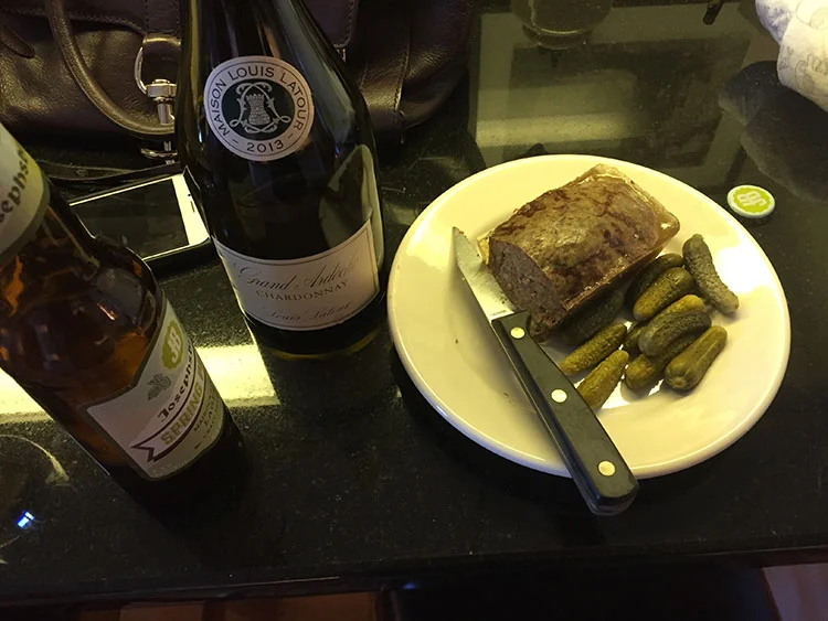 I'm half French, which means dinner at my parents often enough starts with pâté and cornichons.