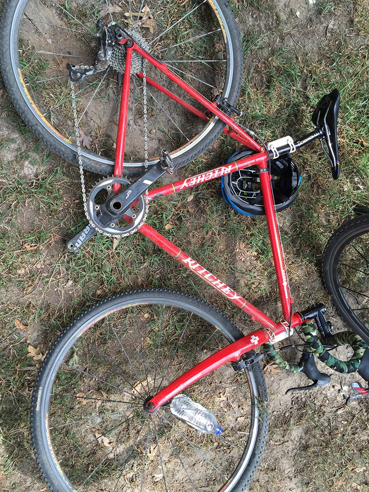 The classic. Camo handlebar tape. CX1. Yes.
